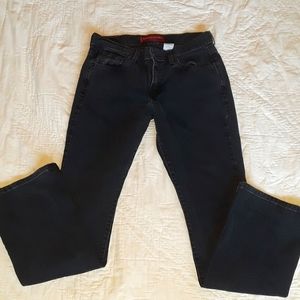 Women's Levis Nouveau Jeans 10 Long Dark Denim